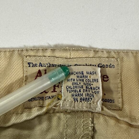 Vintage 90s Y2K Abercrombie High Rise Cargo Mini skirt 100% cotton size Large - Picture 6 of 9